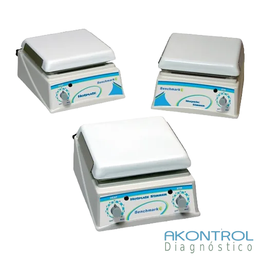 Agitador Magnético y placa calefactora – equipo de laboratorio Akontrol