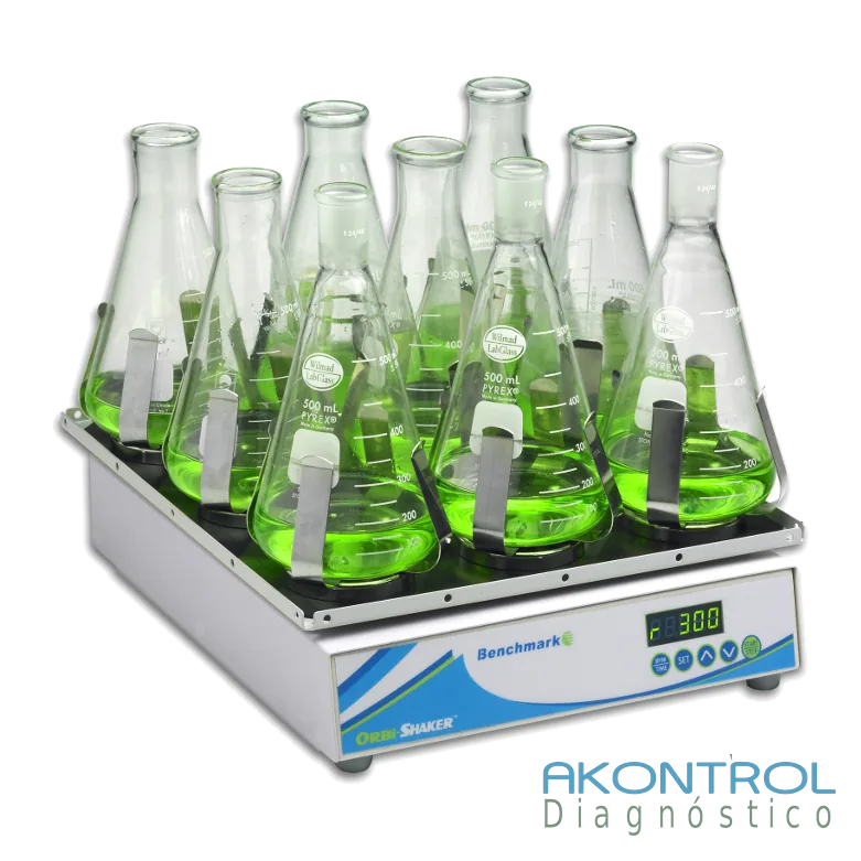 Agitador orbital 7.5 kg – equipo de laboratorio Akontrol