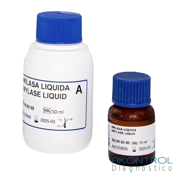 Reactivo Amilasa QCA para química clínica – Akontrol