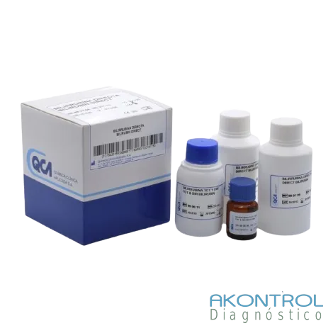 Reactivo Bilirrubina directa QCA para química clínica – Akontrol