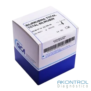 Reactivo Bilirrubina total QCA para química clínica – Akontrol
