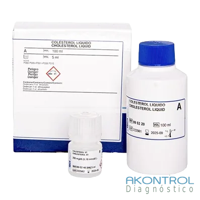 Reactivo Colinesterasa QCA para química clínica – Akontrol