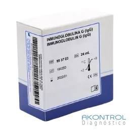 Reactivo Inmunoglobulina IgG QCA para inmunología – Akontrol