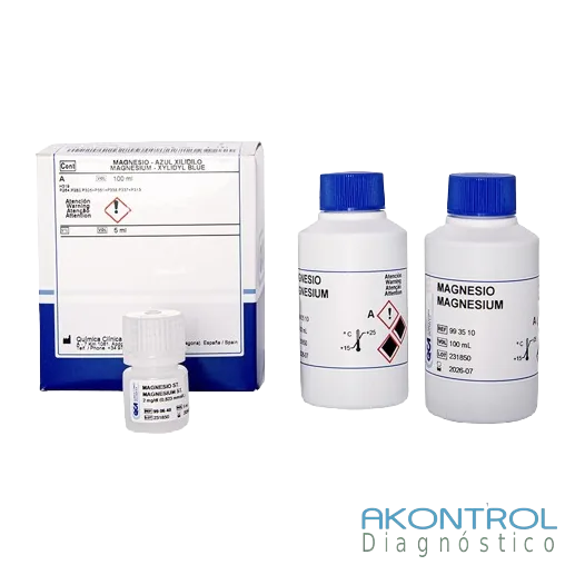 Reactivo Magnesio QCA para química clínica – Akontrol