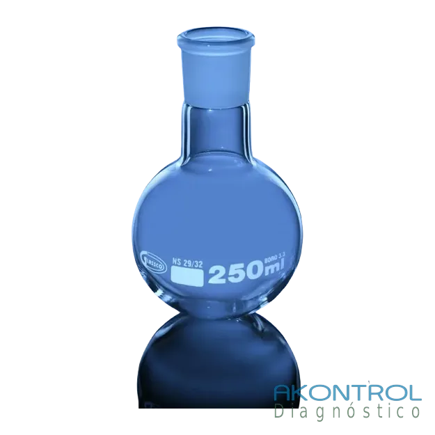 Matraz esmerilado – vidrio de laboratorio Akontrol