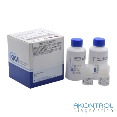 Reactivo Proteínas en orina QCA para química clínica – Akontrol