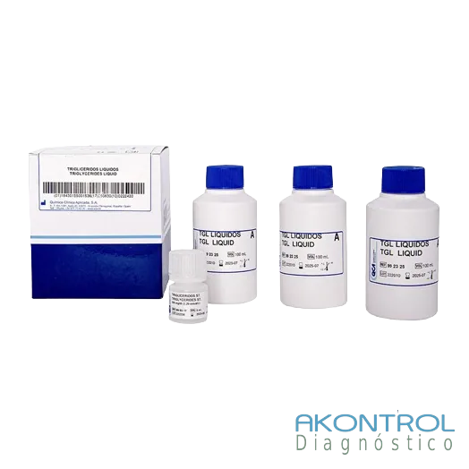 Reactivo Triglicéridos QCA para química clínica – Akontrol