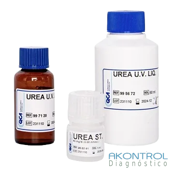 Reactivo Urea UV líquida QCA para química clínica – Akontrol
